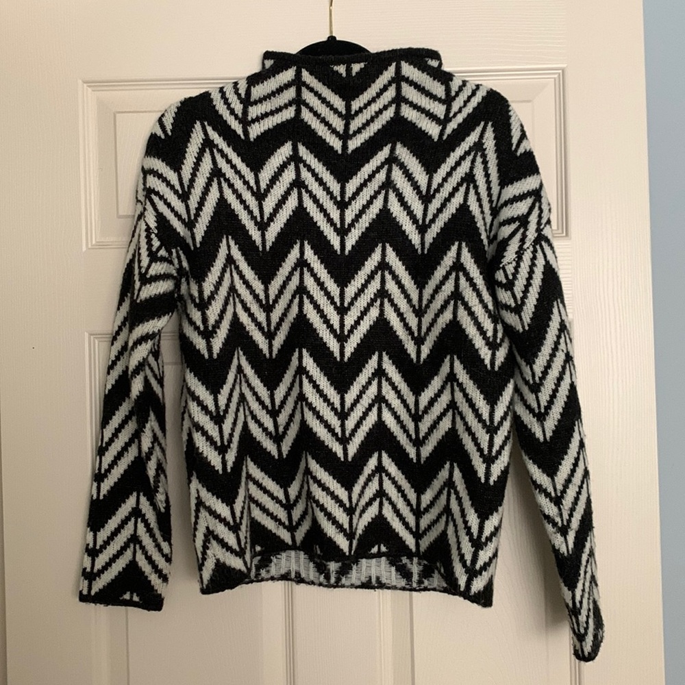 JOA Mock Neck Sweater